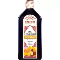 BIOOIL Olej z czarnuszki egipskiej 500ml tłoczony na zimno, nierafinowany