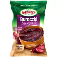 Targroch Buraczki suszone 100g Buraki do Barszczu Znakomity smak Intensywny aromat