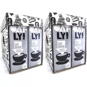 12 x OATLY napój owsiany Barista Edition 1l vege barmańskie bez laktozy i soi