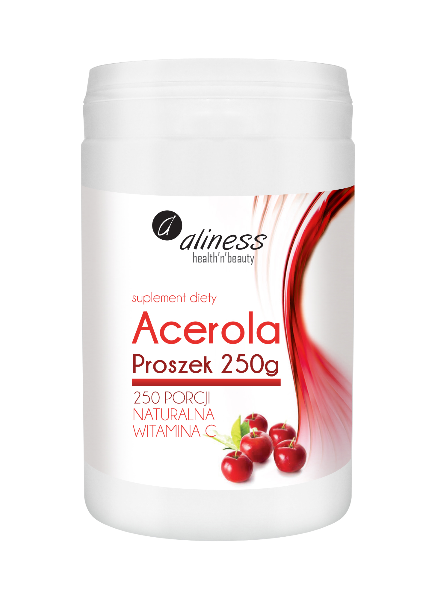 Aliness Acerola Witamina C Proszek 250g Suplement Diety