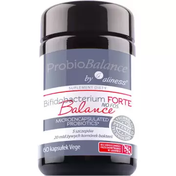 Aliness Bifidobacterium FORTE Balance 20mld CFU 60kaps vege - suplement diety