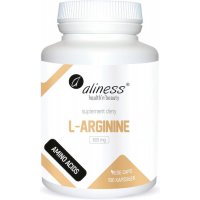 Aliness L-Arginine 800mg vege 100kaps vege Arginina - suplement diety
