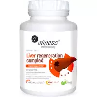 Aliness Liver regeneration complex vege 90kaps - suplement diety