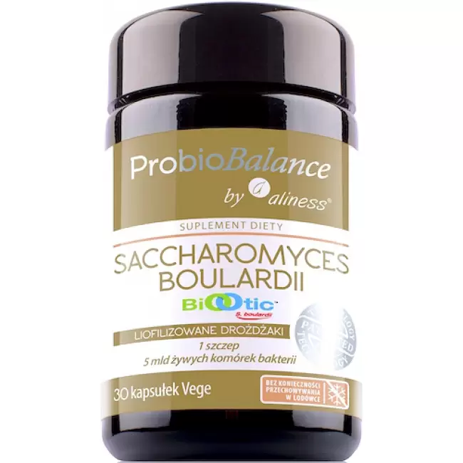 Aliness ProbioBALANCE Saccharomyces Boulardi 5mld CFU 30kaps vege - suplement diety