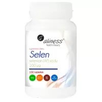 Aliness Selen Selenian (IV) Sodu 100mcg 100tabs vege - suplement diety