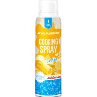 Allnutrition Cooking Spray butter 250ml Bez cukru, Bezglutenowy, Vege WYPRZEDAŻ