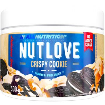 Allnutrition Nutlove Crispy Cookie 500g Krem bez dodatku cukru Ciastka Oreo