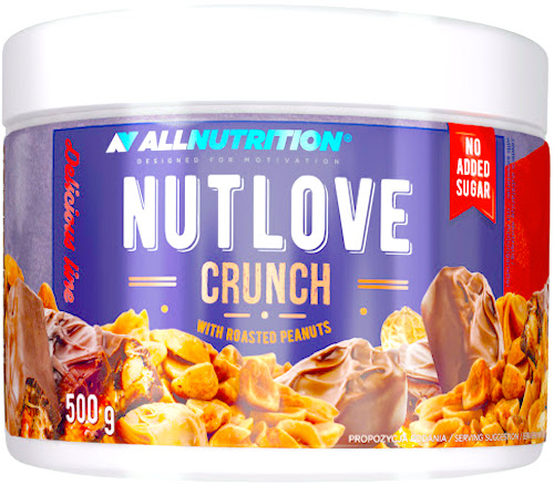 Allnutrition Nutlove Crunch 500g Krem bez dodatku cukru