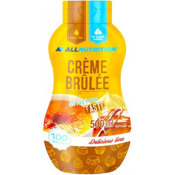 Allnutrition Sauce Creme Brulee 500ml Słodki Sos Bez Cukru