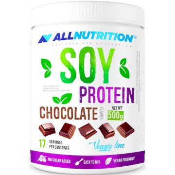 Allnutrition SOY PROTEIN Chocolate 500g białko roślinne czekolada veggie line