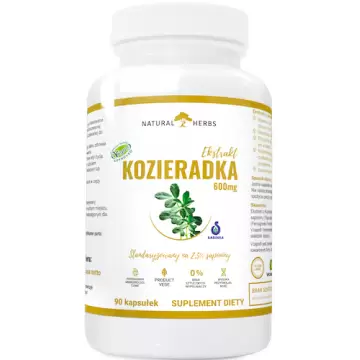 Alto Pharma Kozieradka Fenugreek Ekstrakt 600mg 90kaps vege Mega Dawka Niska Glukoza