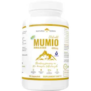 Alto Pharma Mumio himalajskie 400mg Shilajit Extract 90kaps vege