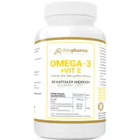 Alto Pharma Omega 3 Forte Gold EPA330 DHA220 + Witamina E 90kaps Serce Mózg