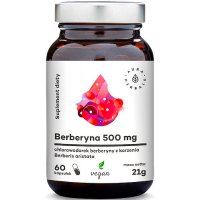 Aura Herbals Berberyna 500mg 60kaps vege - suplement diety