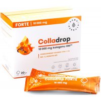 Aura Herbals Colladrop Forte kolagen morski typ I, III 10000mg 30szt saszetki - suplement diety Stawy, Beauty