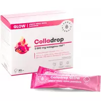 Aura Herbals Colladrop Glow kolagen morski typ I III 5000mg 30szt saszetki - suplement diety Włosy Skóra Paznokcie