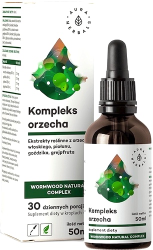 Aura Herbals Kompleks Orzecha 50ml Suplement Diety