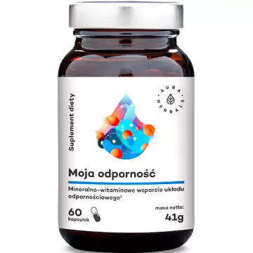 Aura Herbals Moja Odporność - Minerały i Witaminy 60kaps - suplement diety