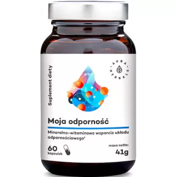 Aura Herbals Moja Odporność - Minerały i Witaminy 60kaps - suplement diety Odporność
