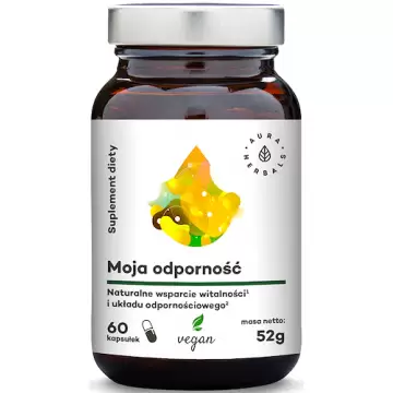 Aura Herbals Moja Odporność - Naturalny Kompleks 60kaps vege - suplement diety
