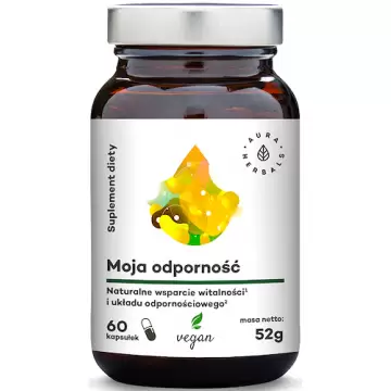 Aura Herbals Moja Odporność Naturalny Kompleks 60kaps vege - suplement diety Witalność