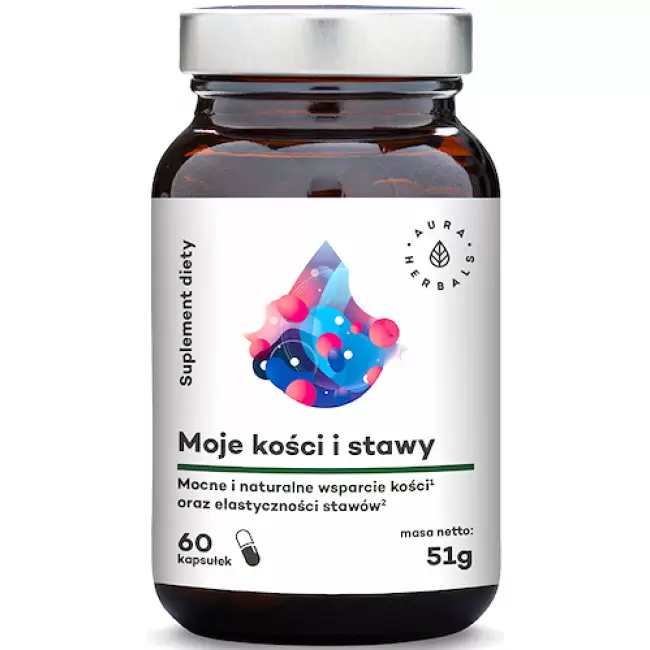 Aura Herbals Moje Stawy i Kości 60kaps - suplement diety