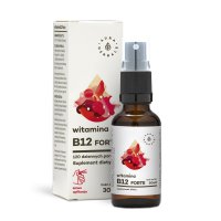 Aura Herbals Witamina B12 Forte 30ml Aerozol - suplement diety Cyjanokobalamina