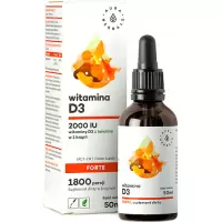 Aura Herbals Witamina D3 forte 2000IU MCT-Oil 50ml - suplement diety
