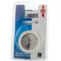 Bialetti uszczelka + sitko 6tz kawiarki aluminiowe Bialetti i Moka