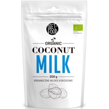 Diet Food BIO Napój Kokosowy Organiczny proszek 200g ekologiczny vege KETO
