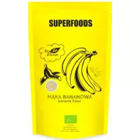 Bio Planet Mąka bananowa BIO 200g Ekologiczna z zielonych bananów SuperFoods vege