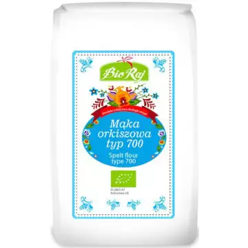 Bio Planet mąka orkiszowa typ 700 BIO 500g Bio Raj SuperFoods vege