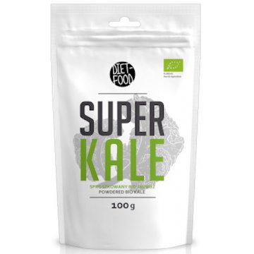 Diet Food BIO Super KALE organic - sproszkowany Bio JARMUŻ - 100g