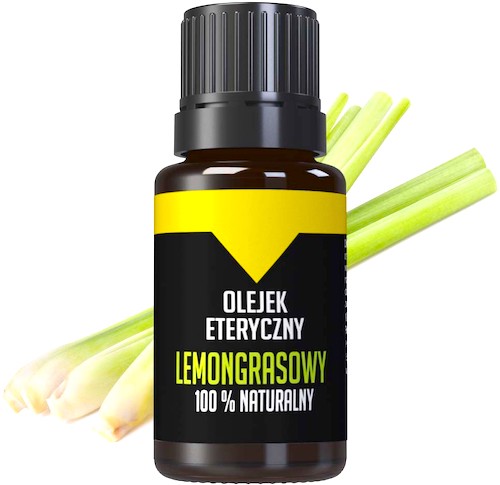 BIOLAVIT Olejek eteryczny Lemongrasowy 100% naturalny 10ml Trawa Cytrynowa