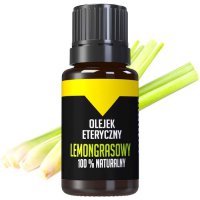 BIOLAVIT Olejek eteryczny Lemongrasowy 100% naturalny 10ml Trawa Cytrynowa