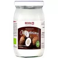 BIOOIL Olej kokosowy BIO tłoczony na zimno Nierafinowany 900ml Certyfikat Ekologiczny