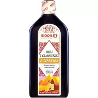 BIOOIL Olej z czarnuszki egipskiej 500ml tłoczony na zimno nierafinowany