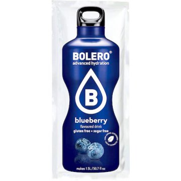 Bolero Drink instant Blueberry bez cukru i glutenu saszetka 9g Napój Jagodowy