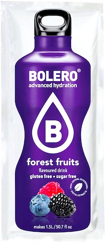 Bolero Drink instant Forest fruit bez cukru i glutenu saszetka 9g Napój Owoce leśne