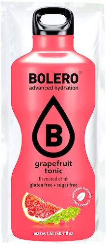 Bolero Drink instant Grapefruit Tonic bez cukru i glutenu saszetka 9g Napój Toniku grejpfrutowego