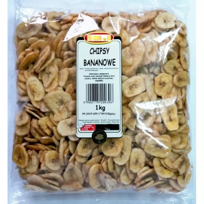 Makar Chipsy Bananowe 1kg 1000g