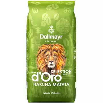 Dallmayr Crema d'Oro Hakuna Matata 1kg kawa ziarnista