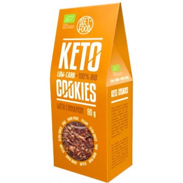 Diet Food BIO Ciasteczka KETO z cynamonem 80g