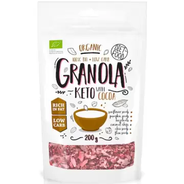 Diet Food BIO KETO Granola Kakao 200g vege