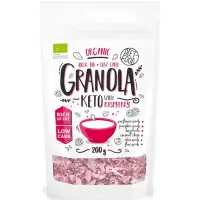 Diet Food BIO KETO Granola z Maliną 200g vege