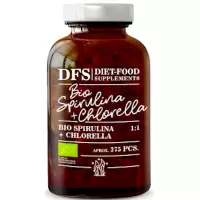 Diet Food BIO Spirulina + Chlorella 375tab 150g - suplement diety