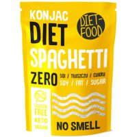 Diet Food Diet Pasta Spaghetti - makaron roślinny Konnyak 200 gr netto shirataki bezglutenowy KETO