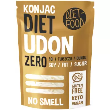 Diet Food Makaron Diet Udon makaron roślinny Konnyak 200gr netto shirataki bezglutenowy KETO