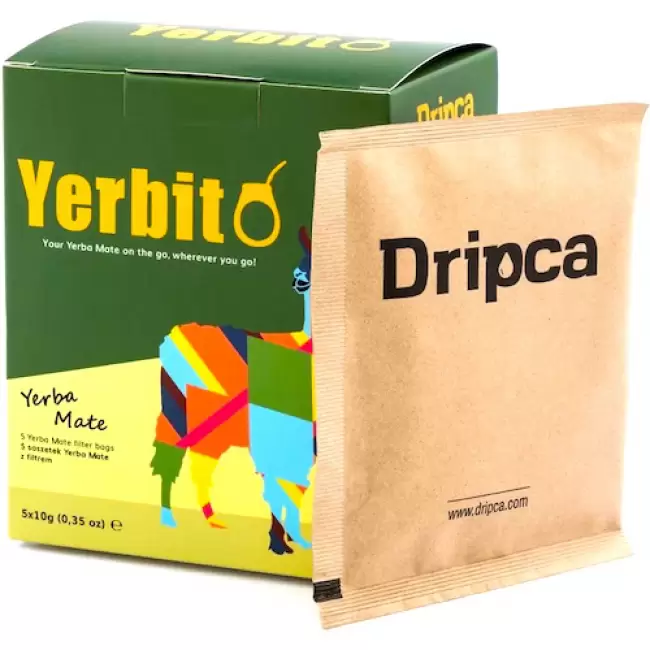 Dripca Yerbito yerba mate w saszetkach z filtrem 5x10g Susz Argentyna