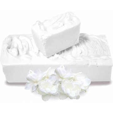e-Fiore Balsam do masażu ciała Białe kwiaty w bloku 100g